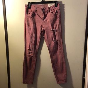 NY&C RUNWAY ANKLE LEGGING JEANS